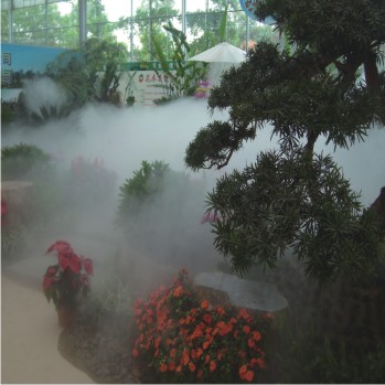 干雾抑尘的原理和构造