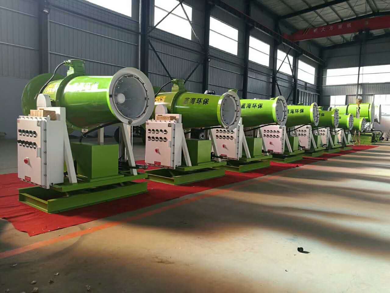 除尘雾炮机如何正确使用