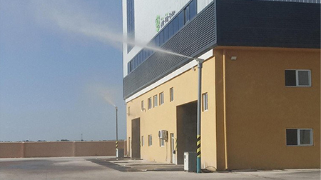 露天高压雾桩降尘系统的适用范围