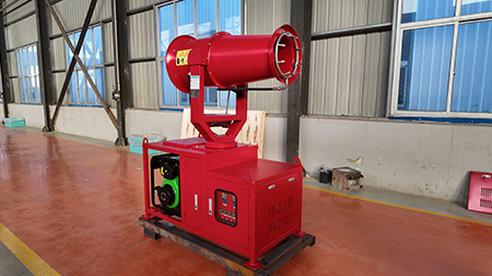 除尘雾炮机对工业生产的性能