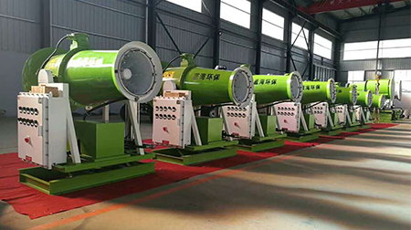 除尘雾炮机如何正确使用